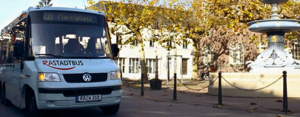 Symbolbild Verkehrsgesellschaft Rastatt: Rastadtbus.